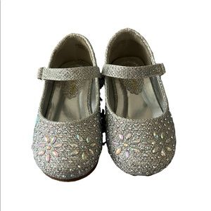 Kids sparkly ballet flats